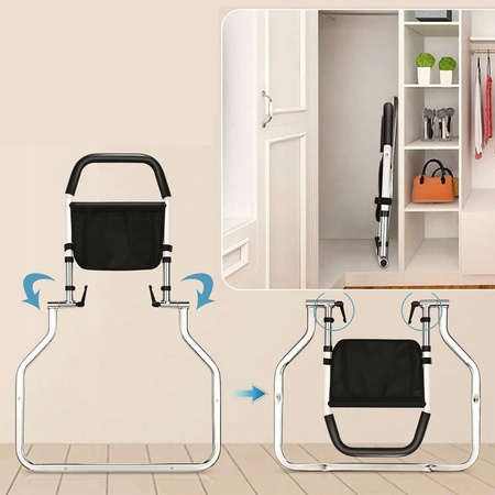 PORĘCZ UCHWYT BARIERKA DO ŁÓŻKA REGULOWANA MOCNA