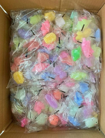 Zestaw MOCHI Squishy Squishies GNIOTKI 50 szt