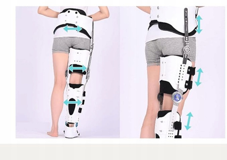 Orteza biodra stabilizator stawu biodrowego- rozmiar uniwersalny prawa