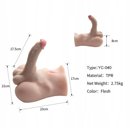 DILDO ANUS Z PENISEM SEX DLA KOBIET I MĘŻCZYZN