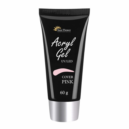 Róż Kryjący (Pink Cover) - Tubka Akrylożel- Acryl Gel, Poliacryl 30g