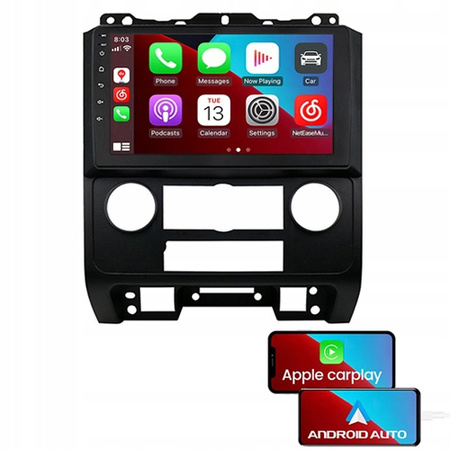 Radio samochodowe Android 14 Ford Escape 2009 WIFI 2/32GB 2-DIN GPS BT