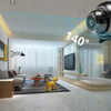 V1080P HD WIFI mini kamera 140 szerokokątna