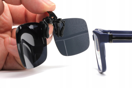 NAKŁADKI PRZECIWSŁONECZNE OKULARY POLARYZACYJNE NA OKULARY KOREKCYJNE