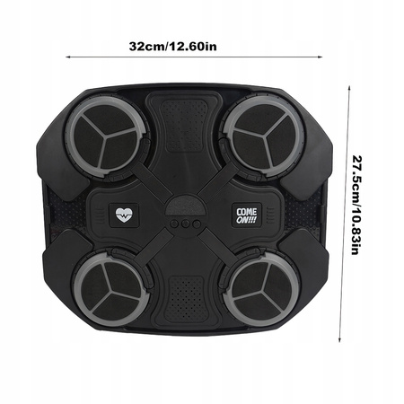 ELEKTRONICZNA TARCZA BOKSERSKA, MUZYCZNA MASZYNA BOKSERSKA Z RĘKAWICZKAMI