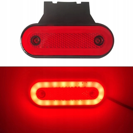 10 SZT LAMPA OBRYSOWA OBRYSÓWKA DIODOWA LED OBRYSÓWKI DO CIĘŻARÓWEK