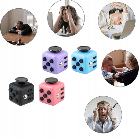 4X HAND CUBE KOSTKA ANTYSTRESOWA FIDGET CUBE TOYS dla dzieci i dorosłych