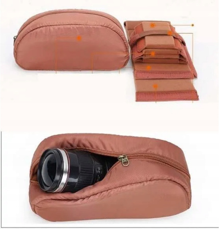  Torba na Aparat Fotograficzny Plecak na Lustrzankę Cyfrową DSLR