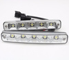ŚWIATŁA DZIENNE DO JAZDY W DZIEŃ 5 LED DRL UNIWERSALNE 12V