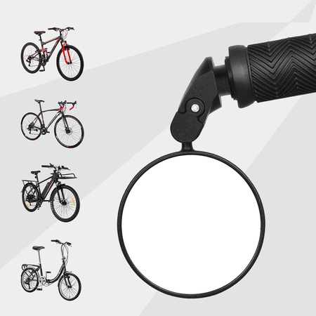 Rowerowe lusterko wsteczne, odpowiednie do kierownic 18-22mm 1 para