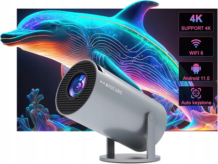 Projektor LED Magcubic HY300 Pro szary