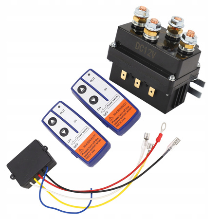 PRZEKAŹNIK WYCIĄGARKI 500A STYCZNIK 12V 30W