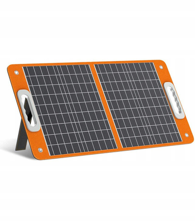 PANEL SŁONECZNY PRZENOŚNY 60W 18V FLASHFISH SKŁADANA ŁADOWARKA SŁONECZNA