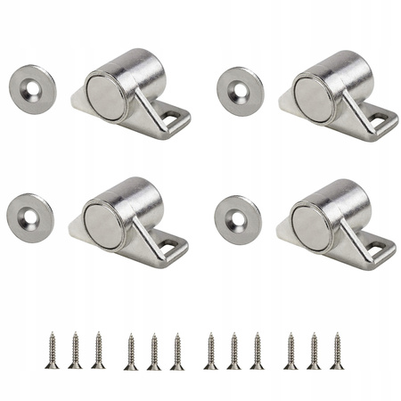 ZATRZASK MAGNETYCZNY DO SZAFEK NEODYMOWY DRZWI MOCNY MAGNES 4 szt.