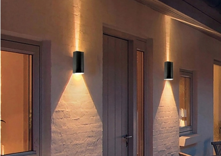 LAMPA kinkiet wewnętrzna Góra Dół 1szt.