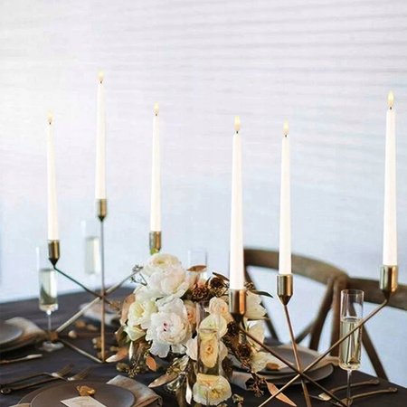 6x ŚWIECZKA LED RUCHOMY PŁOMIEŃ WKŁAD Z PILOT