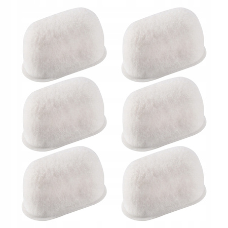 6 sztuk filtrów wody zgodnych z Breville BWF100 do espresso