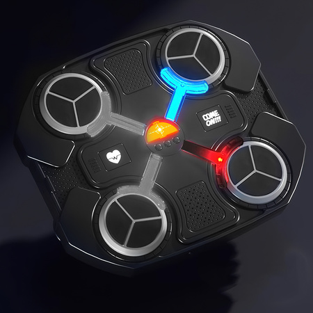 ELEKTRONICZNA TARCZA BOKSERSKA, MUZYCZNA MASZYNA BOKSERSKA Z RĘKAWICZKAMI