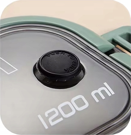 ŚNIADANIÓWKA POJEMNIK LUNCH BOX PUDEŁKO NA OBIAD ŚNIADANIE KANAPKI 1200ML