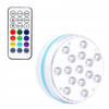 Zanurzalne światła LED RGB z przyssawką 1 światło 1 pilot RF