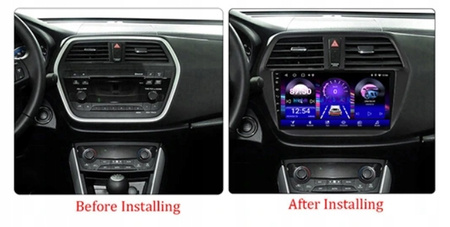 RADIO ANDROID 14 2GB 128GB GPS CARPLAY ANDROID PLAY BT SUZUKI SX-4 S-CROSS