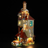 Zestaw oświetlenia LED DIY do zestawu klocków LEGO 76437 The Burrow