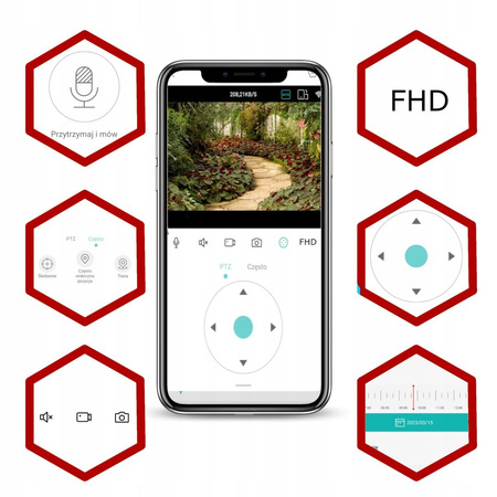 Kamera IP zewnętrzna ICSEE 4K UHD 8MPX KAMERA ZEWNĘTRZNA ICSEE OBROTOWA