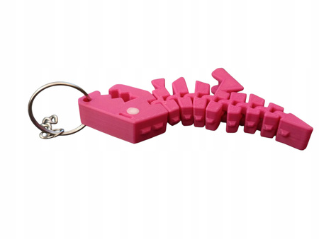 Brelok do kluczy - dinozaur T-Rex - ruchoma czaszka - dino- dinozaur