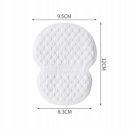 Wkładki Antypotowe Przeciwpotowe Wkładki Pod Pachy Ochrona Białe