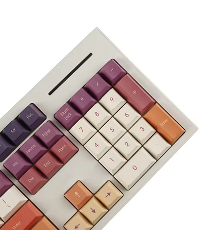 Zestaw wymiennych klawiszy do klawiatury mechanicznej - Retro Sunset Style