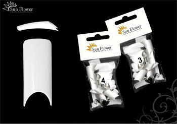 Tipsy French Elastan Głęboki uśm uz. 60szt - no 10