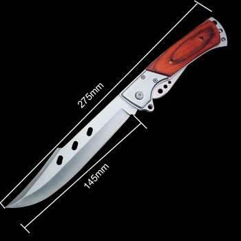 NÓŻ SCYZORYK SKŁADANY 14CM GRZYBY SURVIVAL BUSHCRAFT BIWAK