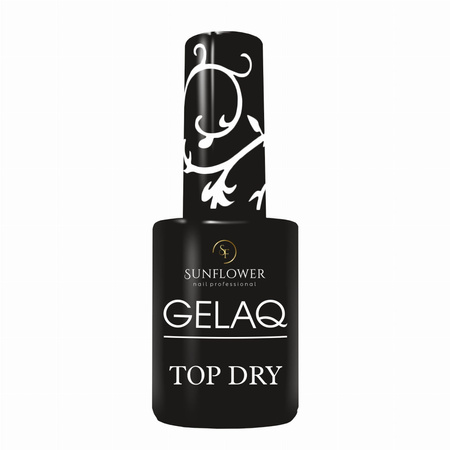 Gelaq Top Dry - Nr 131 - Lakier Hybrydowy UV Nawierzchniowy, Suchy