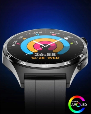 SMARTWATCH ZEGAREK EKG CIŚNIENIOMIERZ Z POMIAREM GLUKOZY SKŁAD KRWI MENU PL