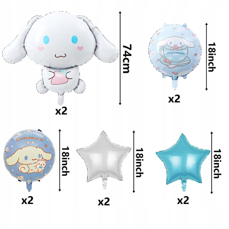  Balony Dekoracja z Uroczy Małym Psem Urodzinowe,Przyjęcia,Uroczych Zabawek