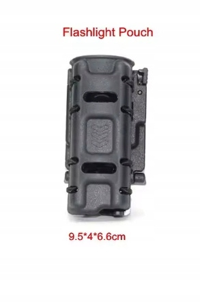 Kabury na latarki 360 stopni obrotowa osłona na latarkę etui