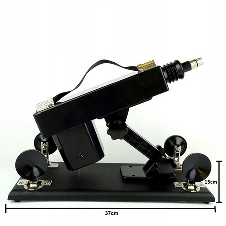 SEX MASZYNA MASTURBATOR WIBRATOR - 350 RUCHÓW/MIN SEX ZESTAW 4 końcowki