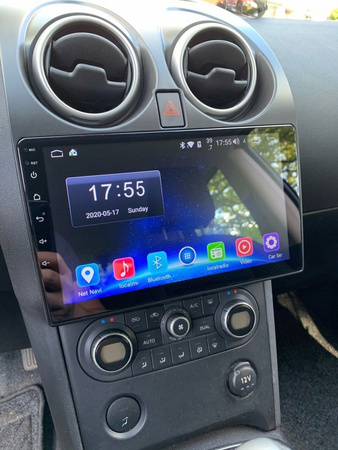 RADIO ANDROID NISSAN QASHQAI 2006-2013 SIM 8/128GB GPS KAMERA COFANIA