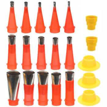 Zestaw silikonowy do dyszy ze stali nierdzewnej Końcówki uszczelniające