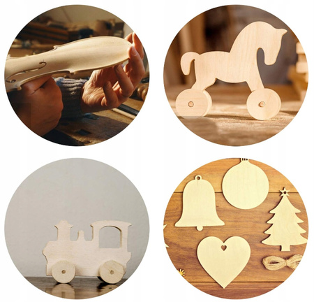 SKLEJKA 3mm A3 FORMATKA do lasera BRZOZOWA KL 2 do grawerowania 10szt 3 mm