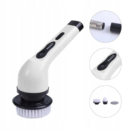 ELEKTRYCZNA SZCZOTKA OBROTOWA SPZĄTAJĄCA 9W1 WIELOFUNKCYJNA DO MYCIA ZESTAW
