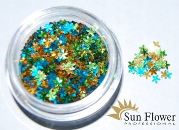 Kwiatki Brokatowe - Kb 49