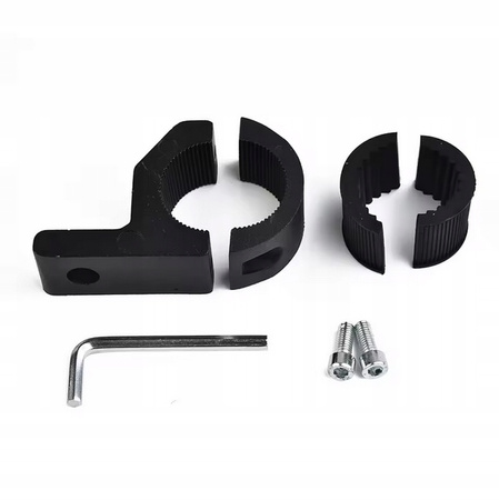 2X uchwyt na reflektor motocyklowy rowerowy