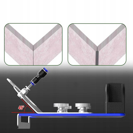 STOJAK DO SZLIFIERKI KĄTOWEJ 45° REGULOWANY UCHWYT NA SZLIFIERKĘ KĄTOWĄ