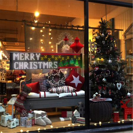 PANEL MATRYCOWY LED MATRIX RGB PILOT WYŚWIETLACZ PROGRAMOWALNY USB 5V