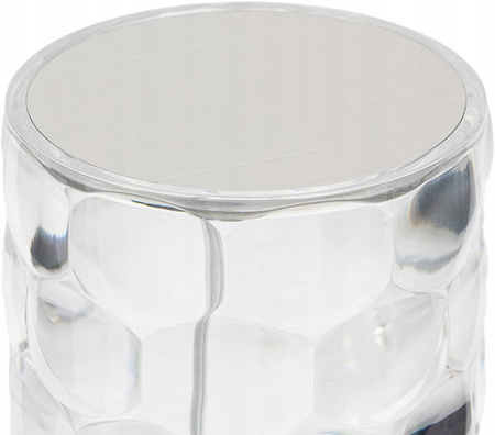 Kryształowa Lampa Led dotykowa + pilot ładowanie USB