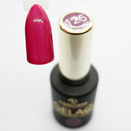 Gelaq Nr 125   Lakier Hybrydowy  UV - Buraczkowy