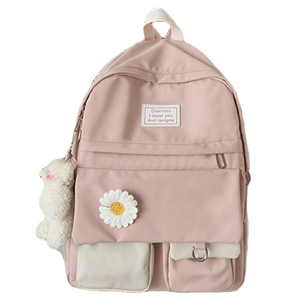 PLECAK SZKOLNY DLA DZIEWCZYNKI DUŻY A4 MODNY TORNISTER MŁODZIEŻOWY+PIÓRNIK