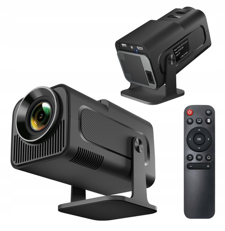 PROJEKTOR HY320 MINI NAJNOWSZA WERSJA RZUTNIK PRZENOŚNY LED HD WIFI ANDROID
