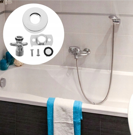 Adapter do baterii prysznicowej Adapter ścienny